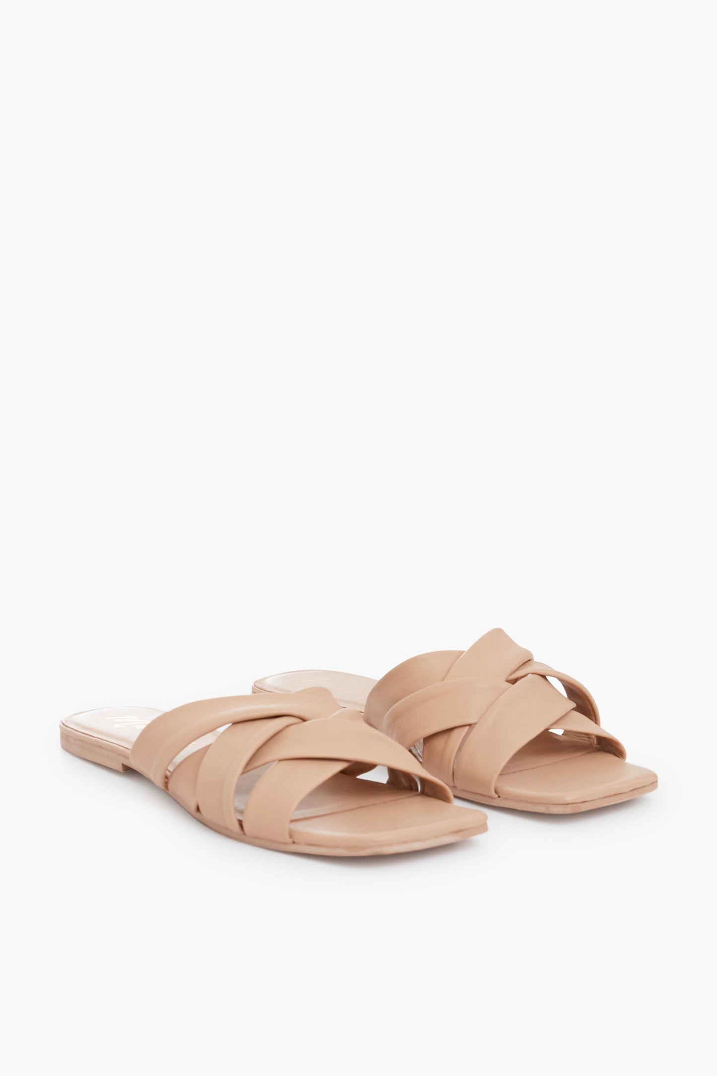Tan Pressure Sandals
