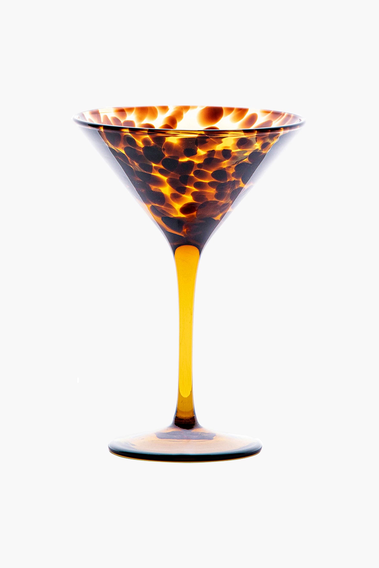 Puro Tortoiseshell Martini Glass