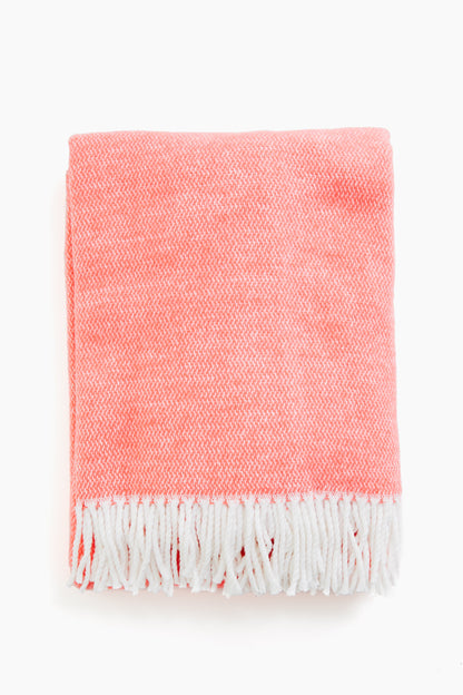 Coral Pezzo Throw
