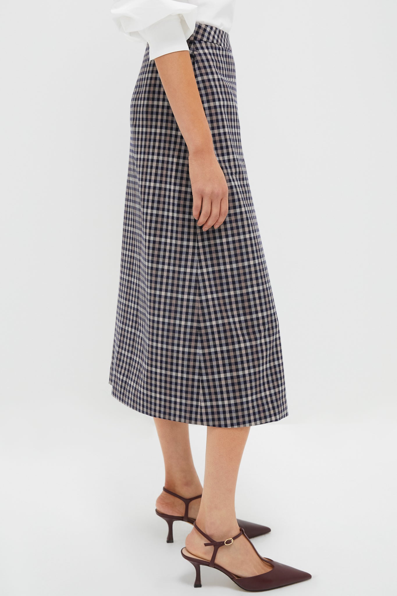 English Check Phoebe Riding Skirt