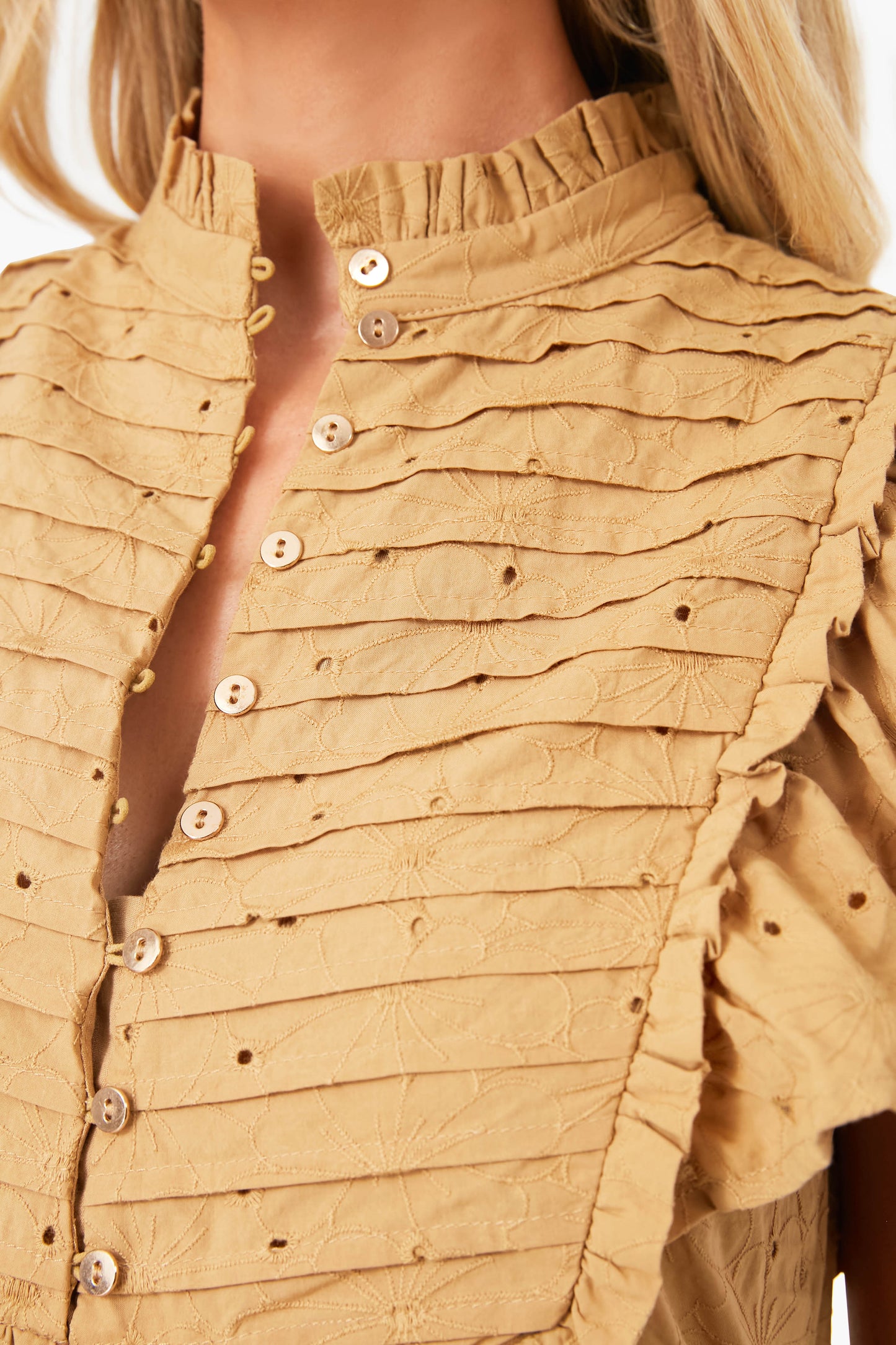 Soybean Desert Flower Mini Dress