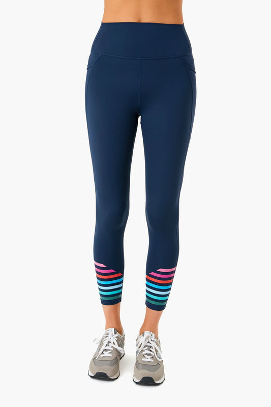 Navy Pattison Legging