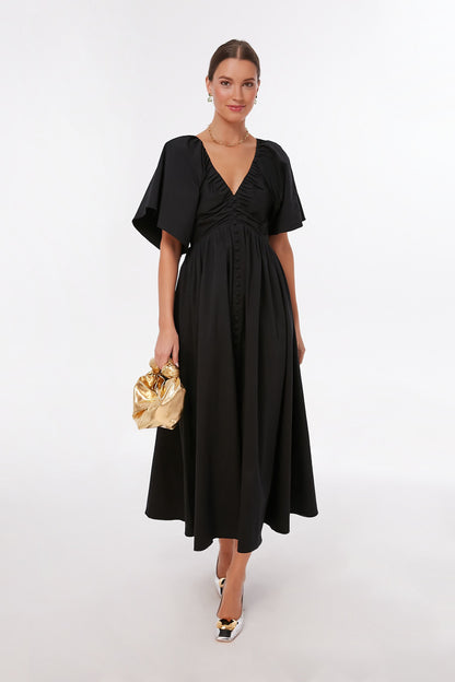 Black Viviana Maxi Dress