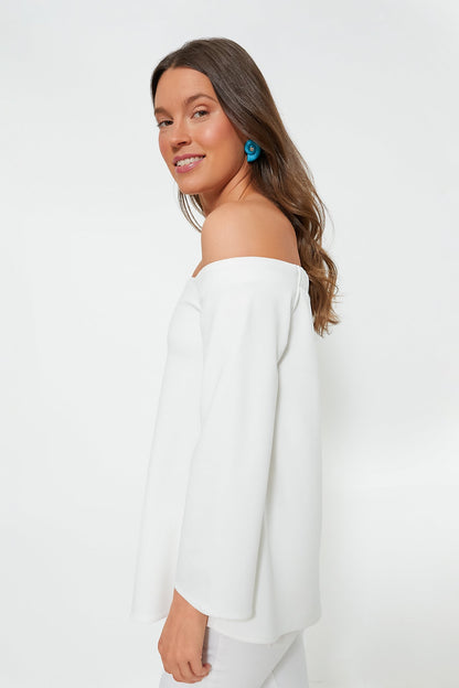 White Miranda Off the Shoulder Blouse