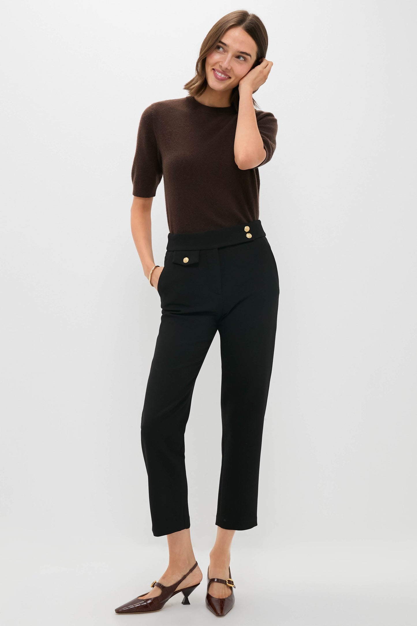 Black Renzo Pant