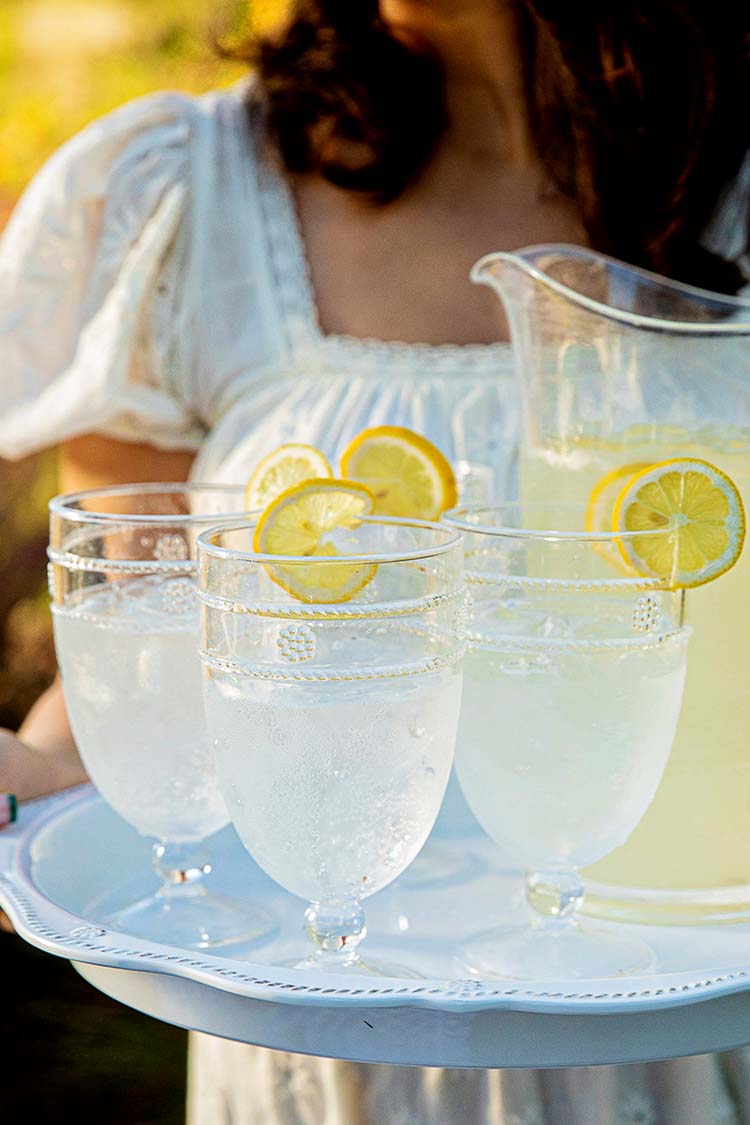 Isabella Acrylic Goblet Set of 4