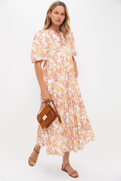 Peach Moonstone Candy Necklace