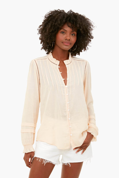 Vanilla Cream Willa Top