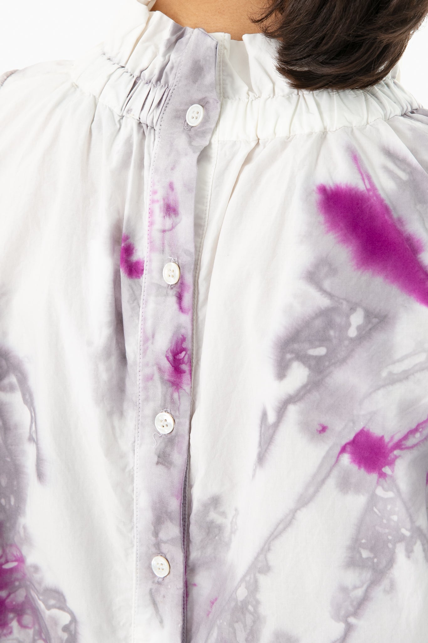 Fuchsia Tie Dye Tamara Tunic Dress