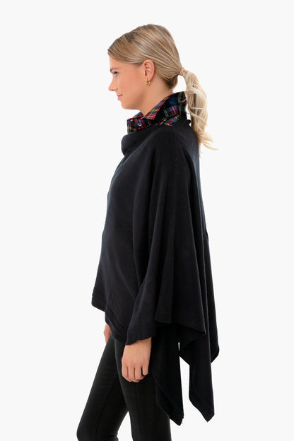 Black Monterey Poncho