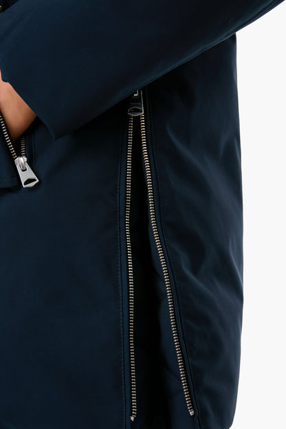 2 in 1 Navy Kinslee Down Coat