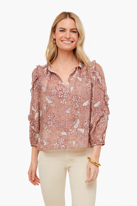 Sandalwood Manet Blouse