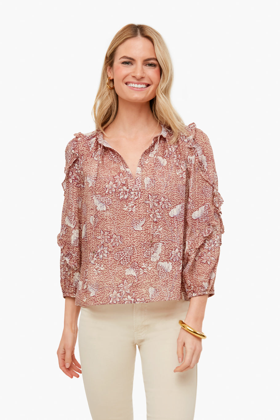 Sandalwood Manet Blouse