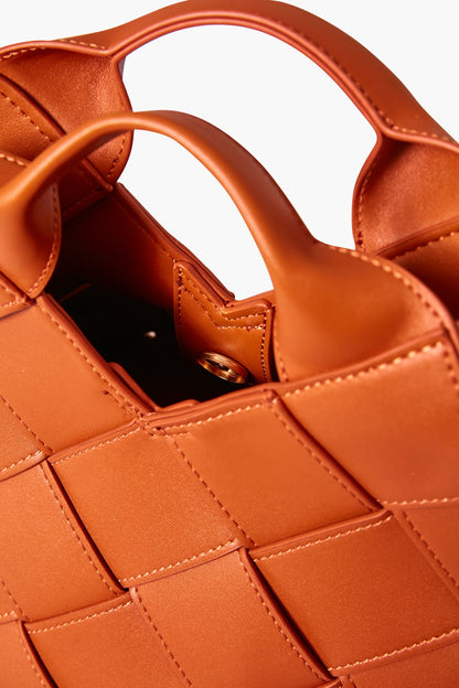 Tan Adeline Woven Bag