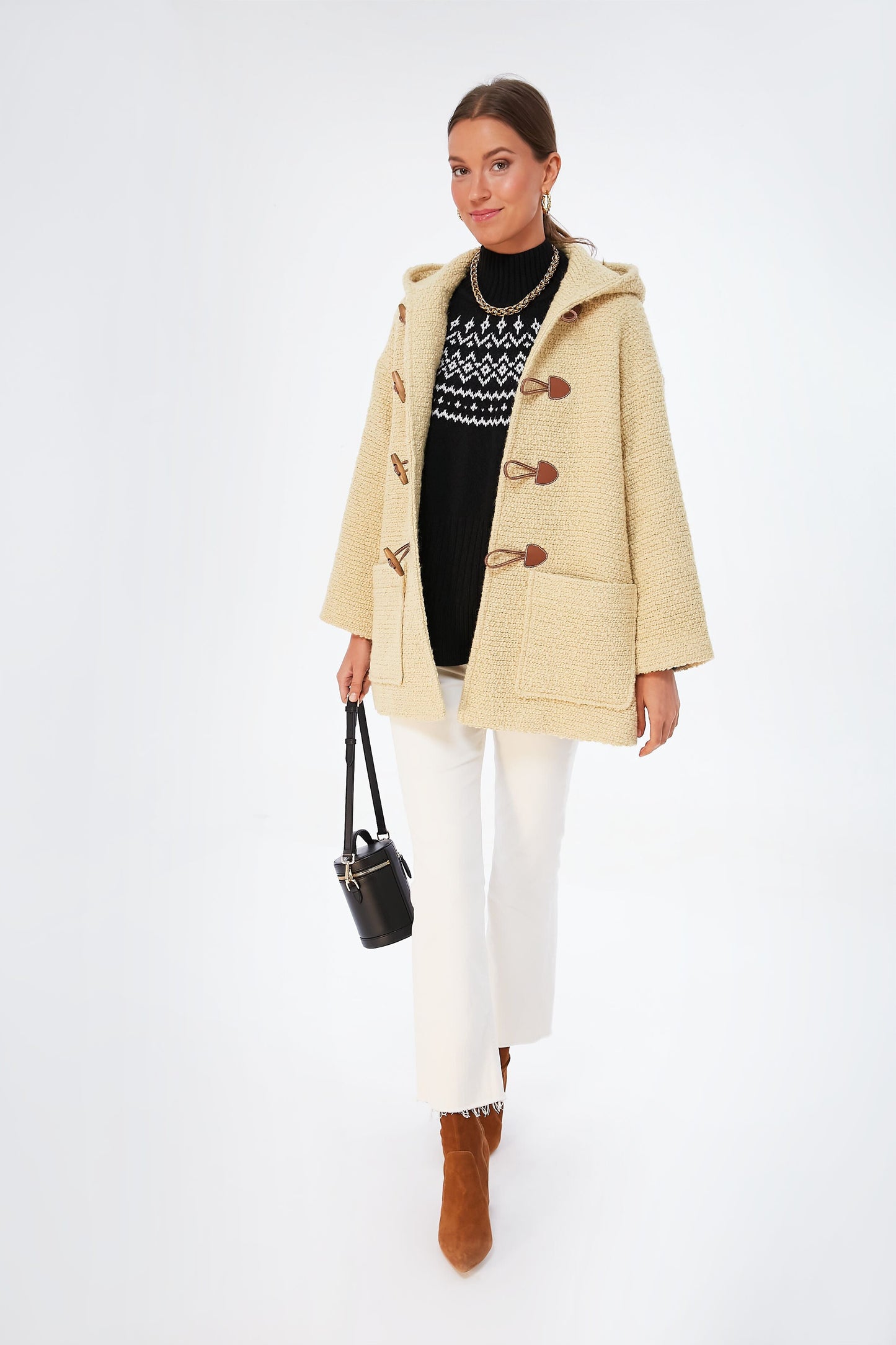 Cream Toggle Ali Coat