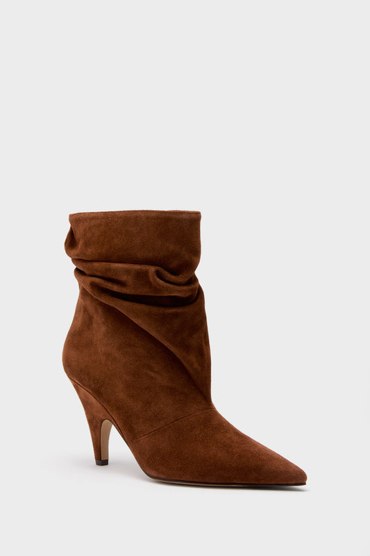 Rich Brown Tati Slouch Mini Boots