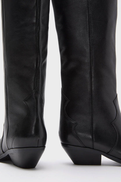 Black Leather Ander Boots
