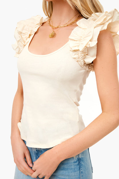 Cream Koa Top