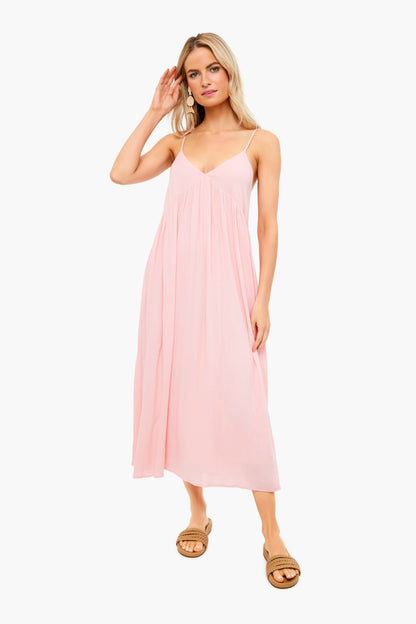 Guava Atlas Midi Dress