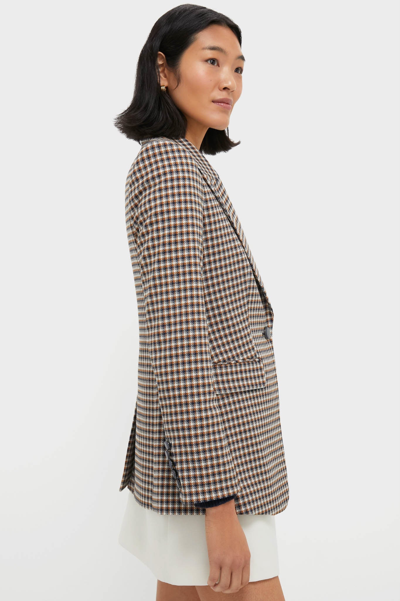 Navy Multi Livvy Dickey Jacket