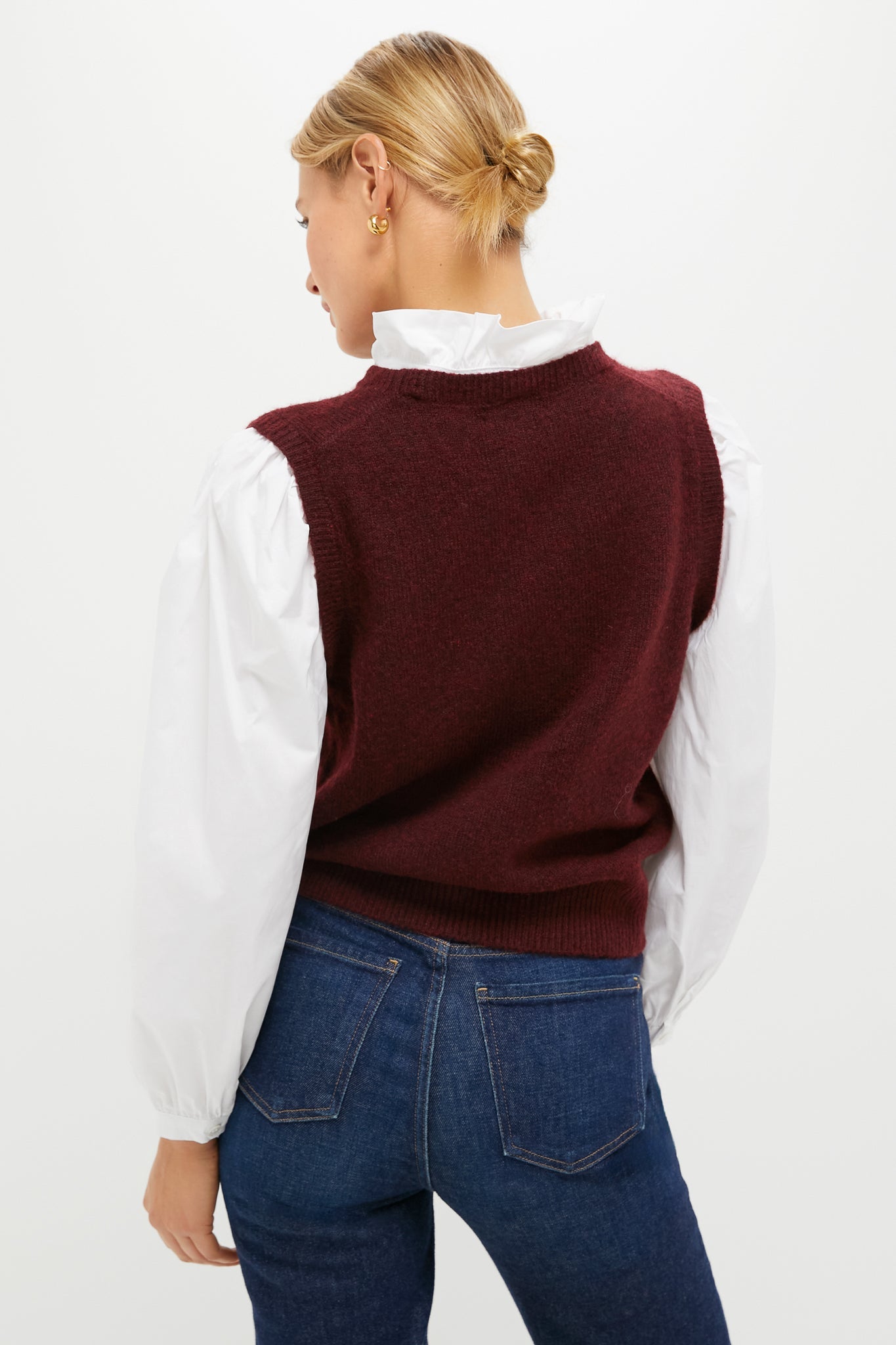 Winetasting Ella Sweater Blouse