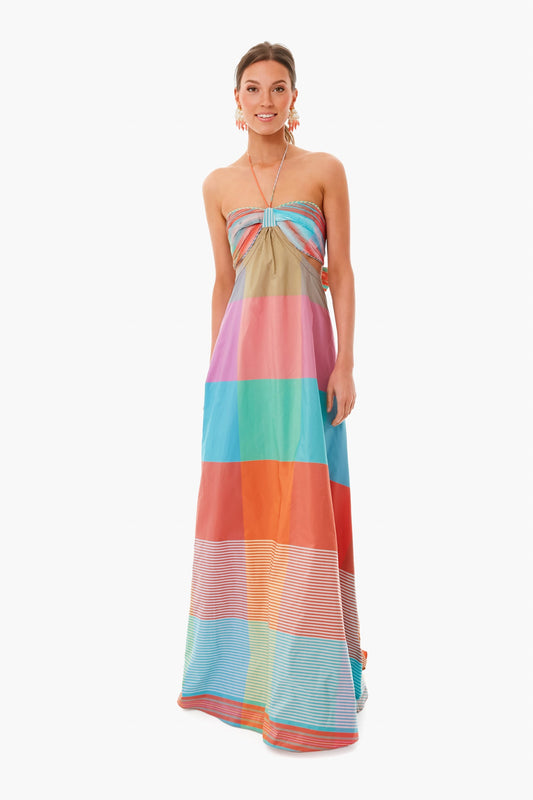 Multi Stripe Dusana Dress