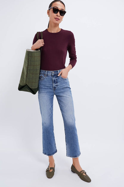 Winetasting Cashmere Crewneck Sweater