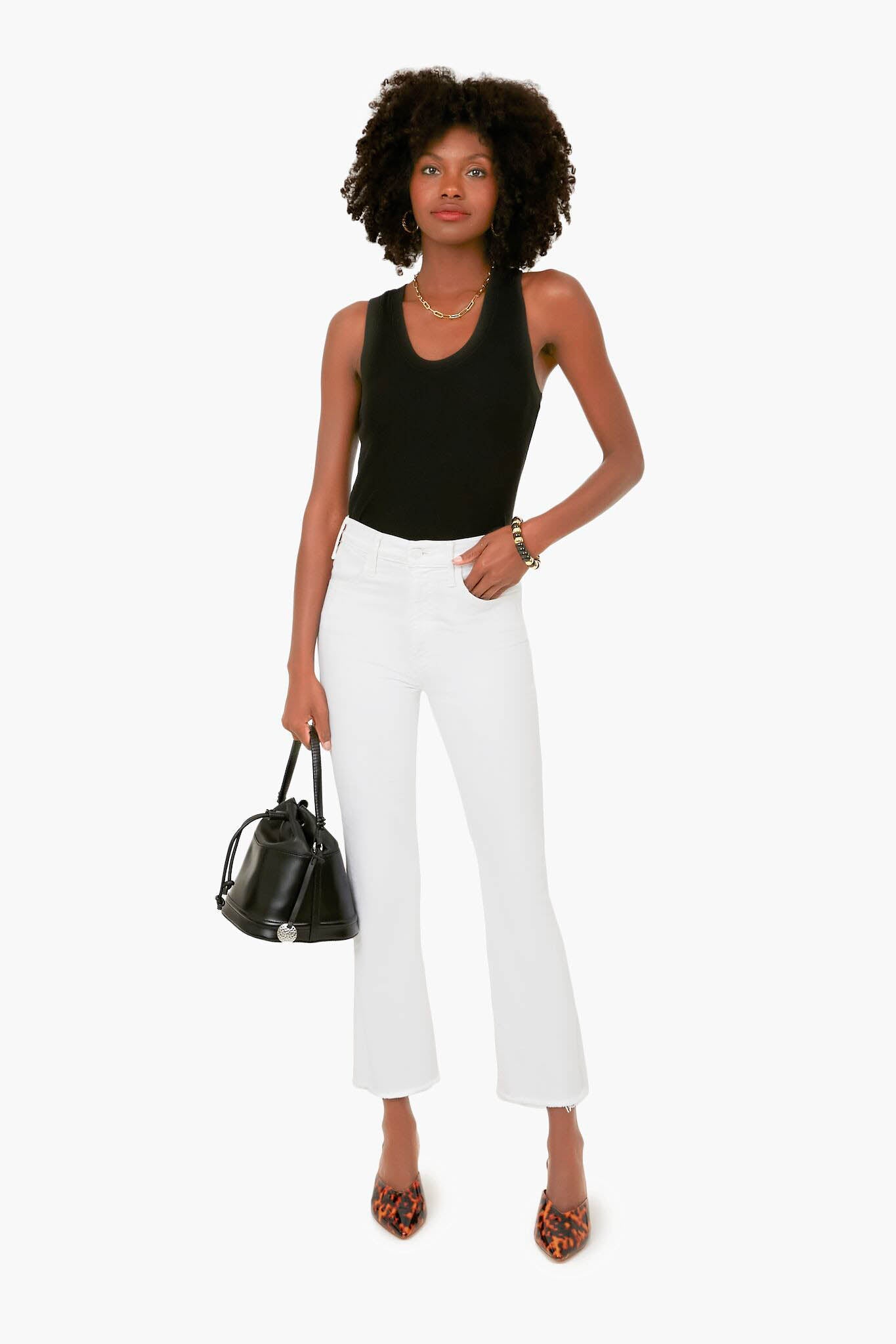 Black Agnes Bucket Bag