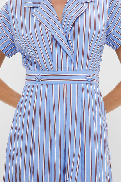 Marfa Stripe Sloane Wrap Dress