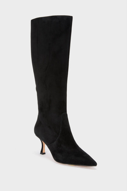 Black Suede Mira Boots