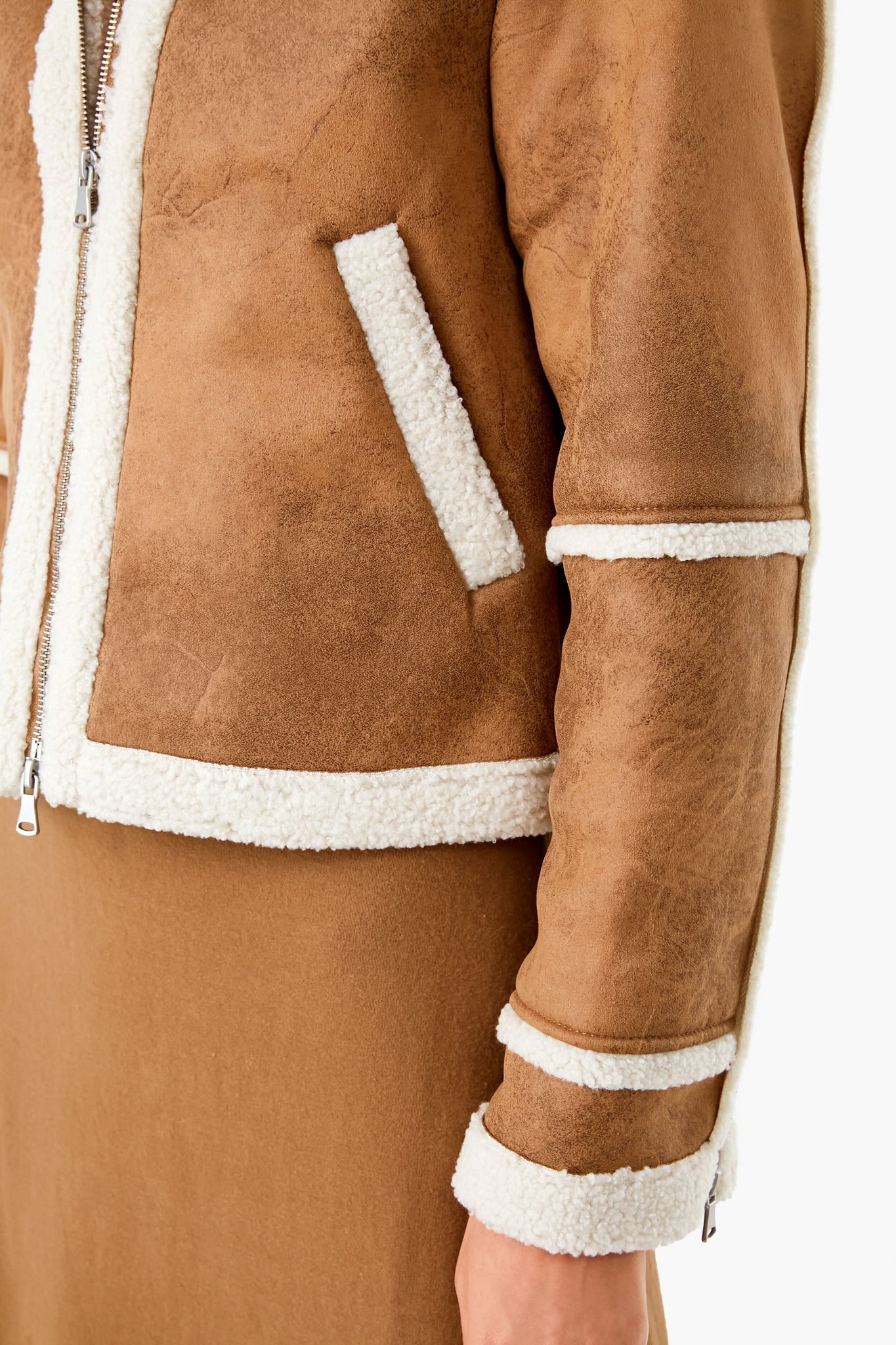 Scone Akira Vegan Sherpa Jacket