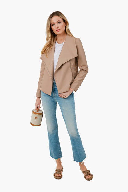 Tan Chic Street Jacket