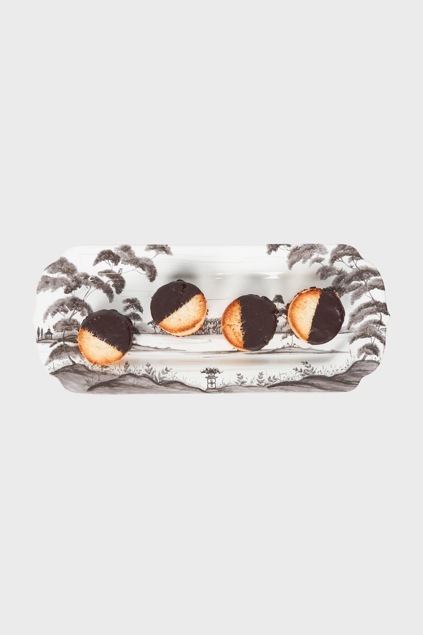 Country Estate 15" Hostess Tray - Flint Grey