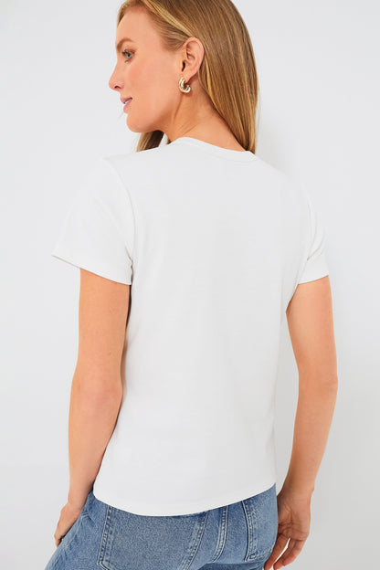 White Billy Slim Fit Tee
