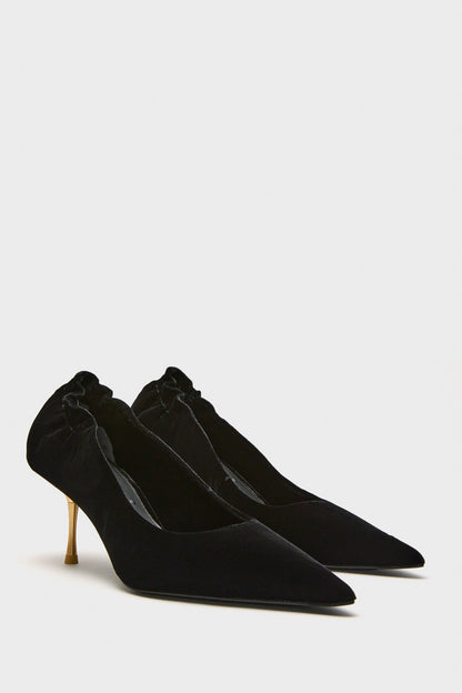 Black Valentina Pump