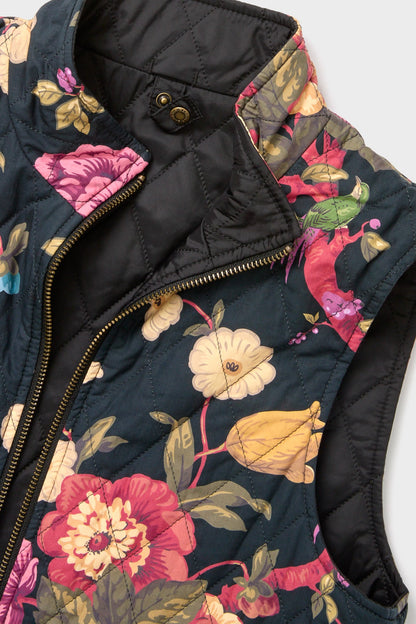 Black Barbour x Tuckernuck Reversible Paisley Vest