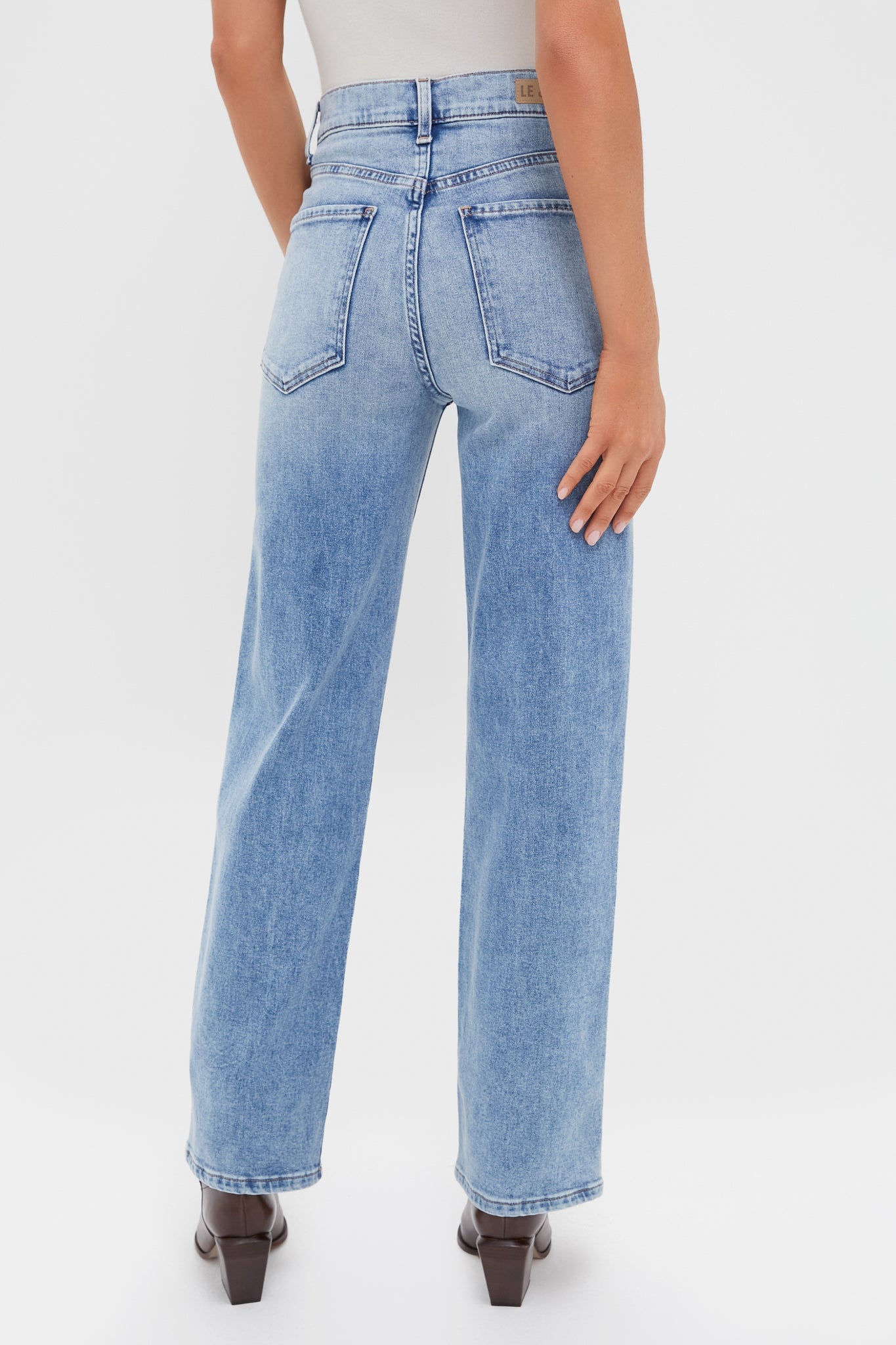 Big Chill 90's Mid Rise Straight Ankle