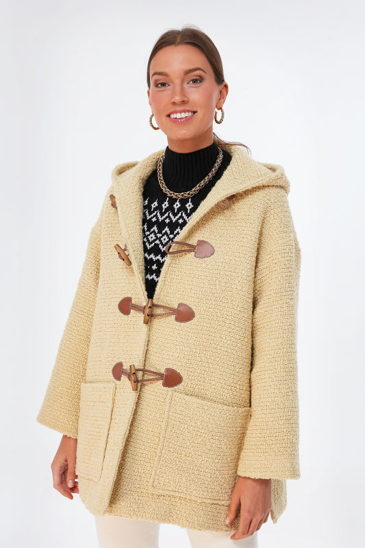Cream Toggle Ali Coat