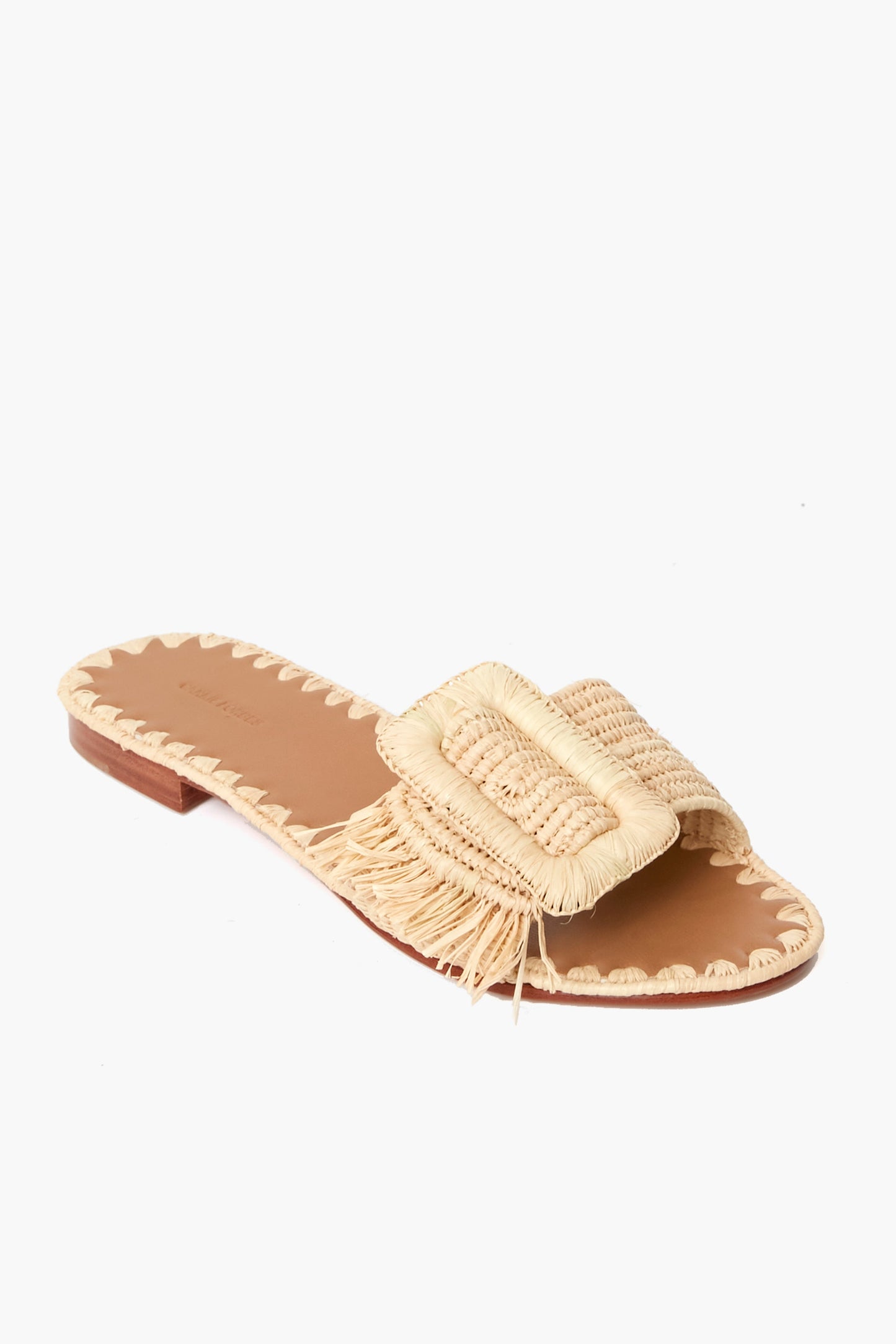 Natural Raffia Kia Sandals