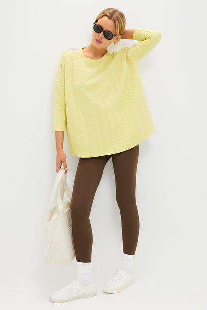Lemongrass Ally Swing Sweatshirt