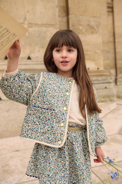 Velvet Cream Cephee Skirt