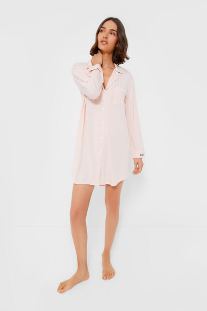 Petal Pink Gisele Sleepshirt