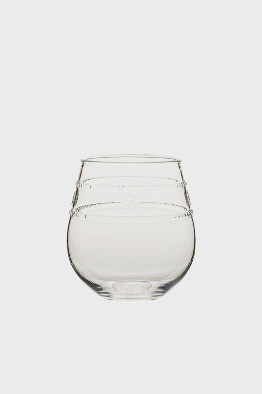 Isabella Acrylic Stemless Wine Glass Set of 4