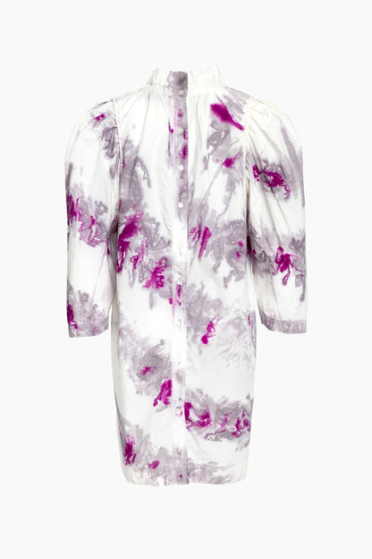 Fuchsia Tie Dye Tamara Tunic Dress