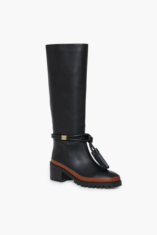 Noir Cornwall Lugsole Boots