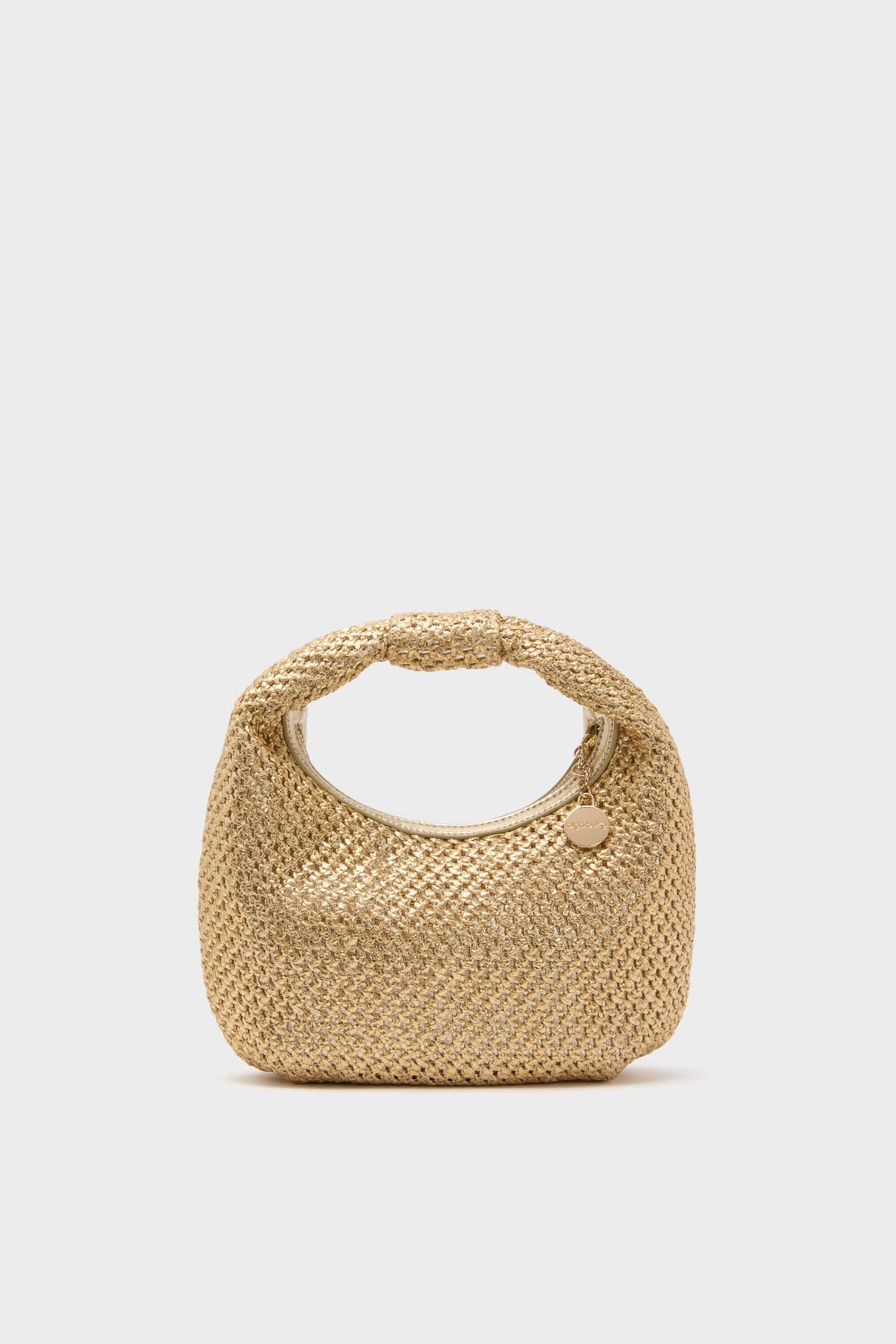 Gold Eden Woven Hobo