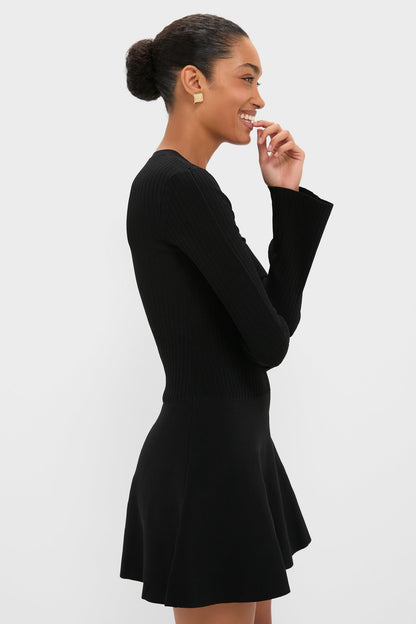 Black Asra Mini Dress