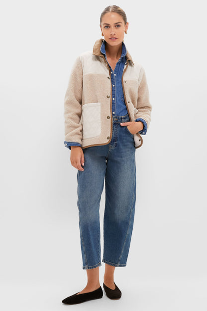 Natural Blanc Laurel Fleece Jacket