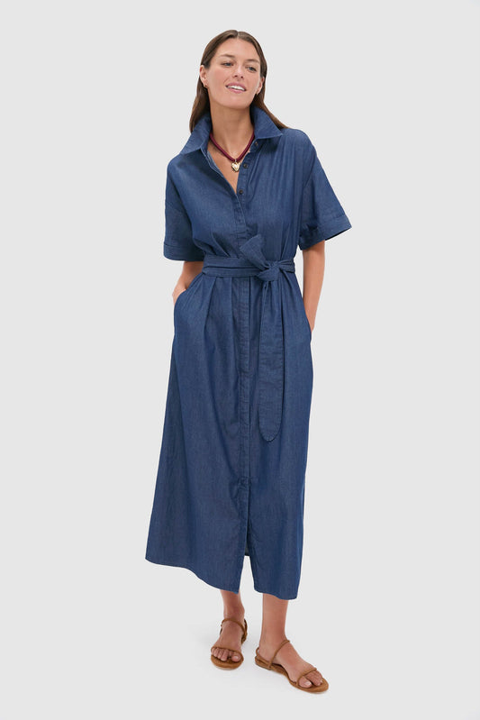 Dark Denim Zacara Dress