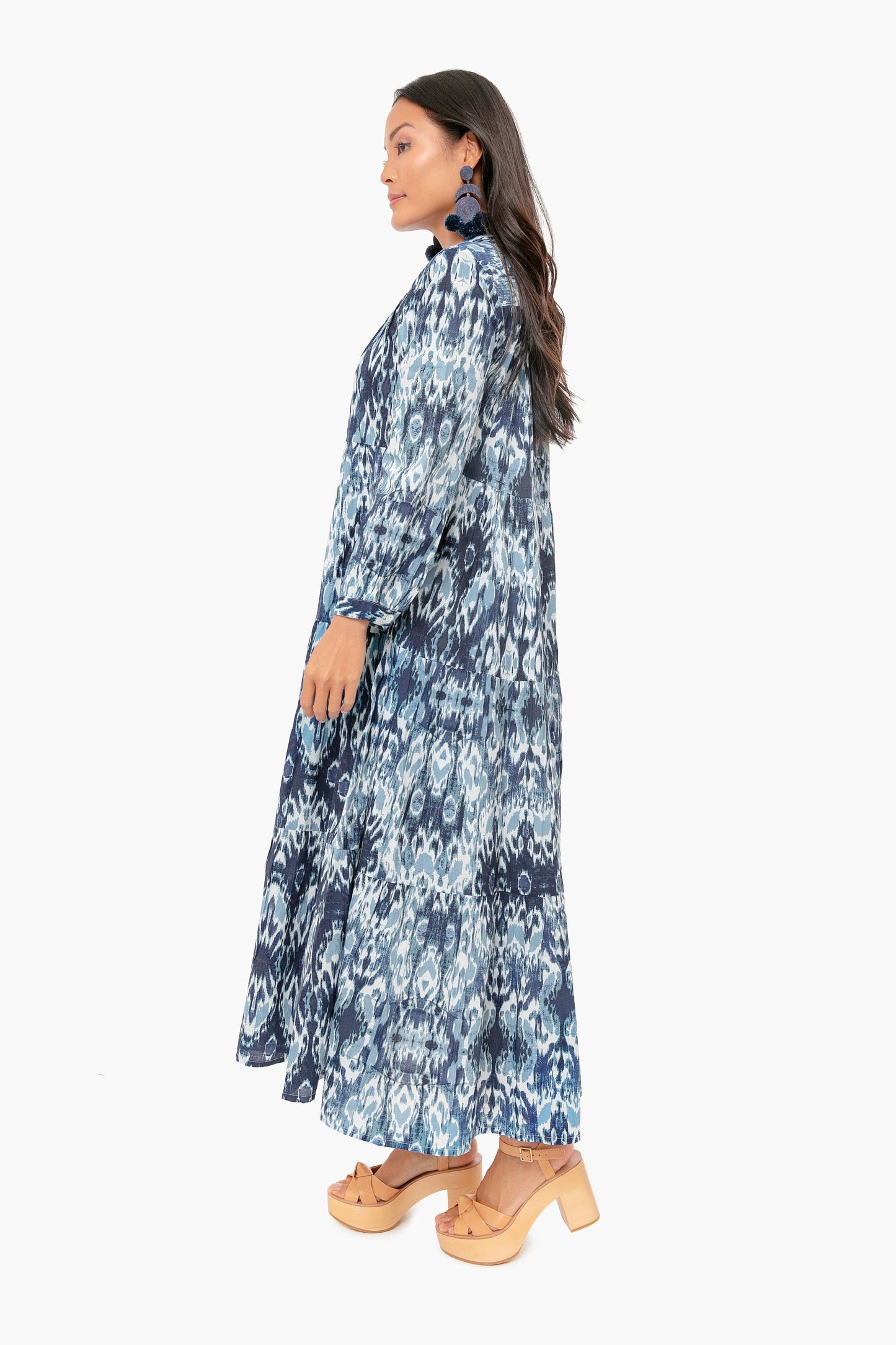 Tyla Blue Rio Long Dress